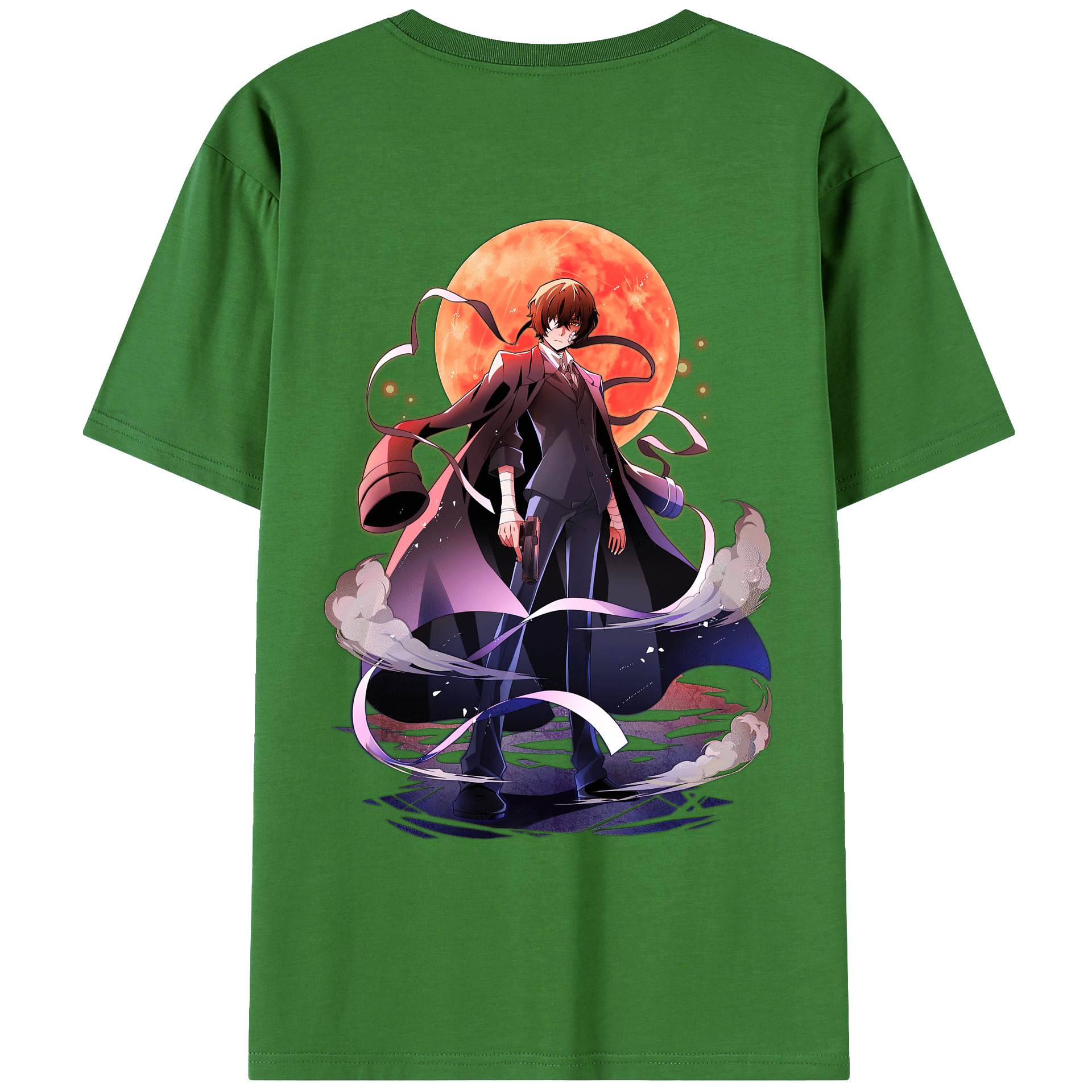 （画像用） 文豪ストレイドッグス Bungo Stray Dogs レディース半袖Tシャツ(バックプリント)